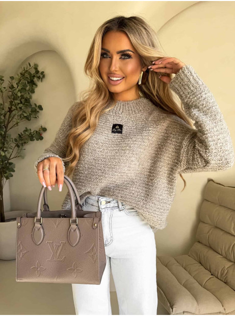Sweter BUCLA – beżowy