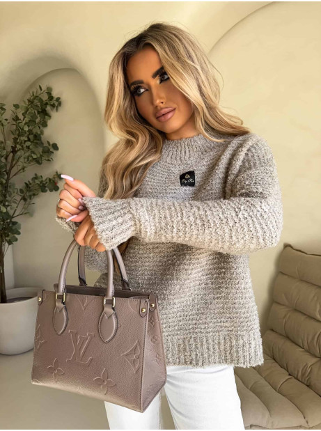 Sweter BUCLA – beżowy