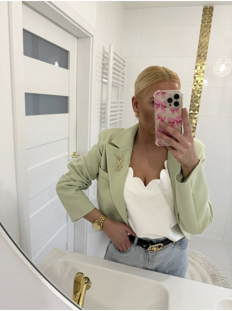 Marynarka Gold Lady - pistacja