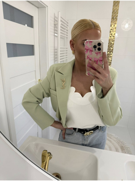 Marynarka Gold Lady - pistacja