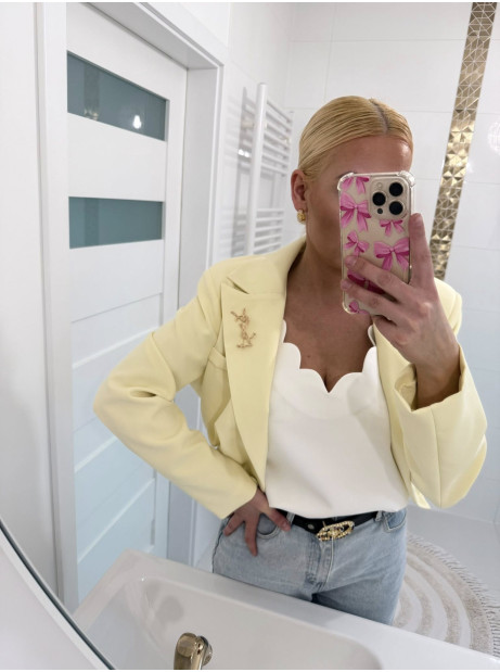 Marynarka Gold Lady - cytryna