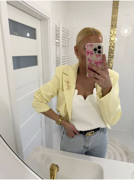 Marynarka Gold Lady - cytryna