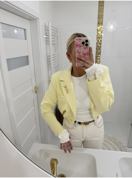 Marynarka Gold Lady - cytryna